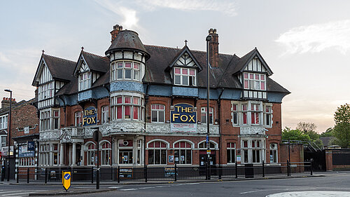 The Fox pub exterior
