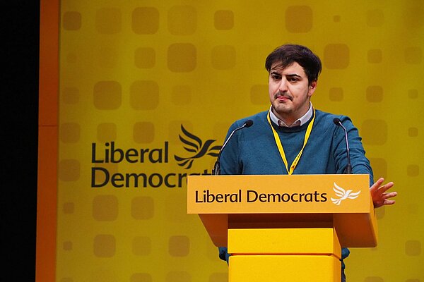 Guy at Lib Dem Conference